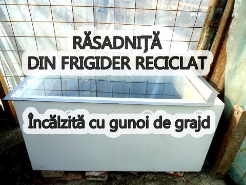 , title : 'Răsadniță din frigider reciclat încălzită cu gunoi de grajd'