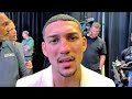 TEOFIMO LOPEZ AFTER HEATED JOSH TAYLOR FACE OFF SAYS HES GOING TO K*** HIM!