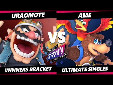 Sumapa 79 - Uraomote (Wario) Vs. Ame (Banjo Kazooie) SSBU Ultimate Tournament