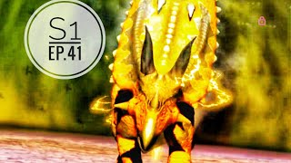 Dinosaur King (Hindi)Ep.41 |Season 1|Lights, Camera, Destruction |Pentaceratops|