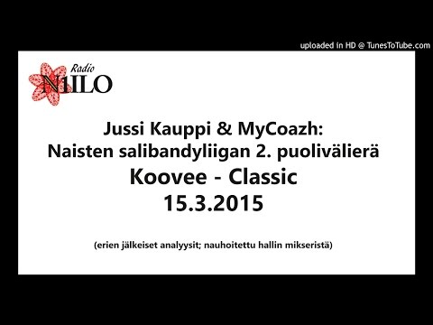 Radio N1ILO: Koovee - Classic (2. puolivälierä) 15.3.2015, eräanalyysit
