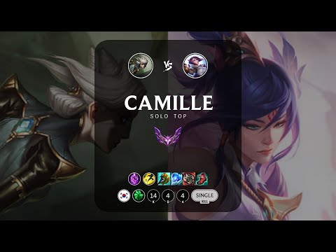 Camille Top vs Fiora - KR Master Patch 13.5