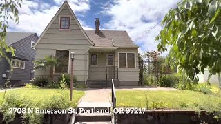 For Rent: 2708 N Emerson St, Portland, OR 97217