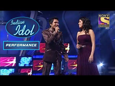 Rakesh And Sunidhi's Amazing Performance On 'Hey Shona' | Anu Malik, Salim, Sunidhi | Indian Idol