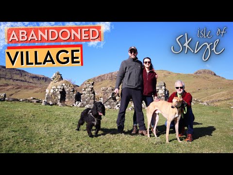 We Found An ABANDONED VILLAGE on the Isle of Skye + Aurora & Inverness - Highlands, Scotland - Ep11