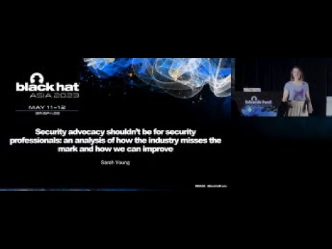 Security Advocacy Shouldn't Be for Security Professionals: How the Industry Misses the Mark...