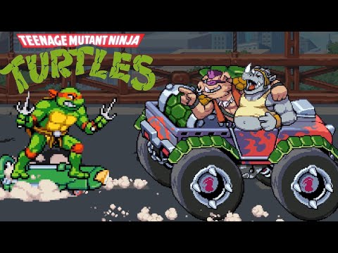 TMNT Shredder's Revenge - Episode 3 Mutants over Broadway | Turtle Tenderizer