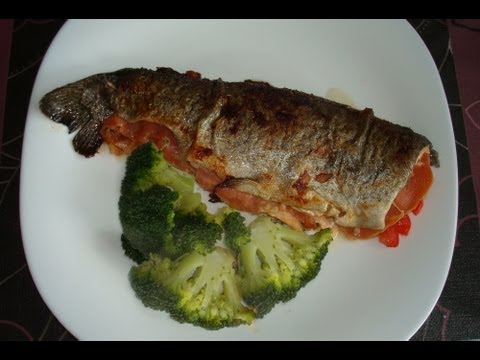 Cómo hacer TRUCHA A LA PLANCHA con JAMÓN, fácil y rico | Receta Navidad | Tonio Cocina #29#