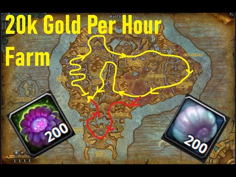 Zin'anthid and Osmenite Ore Farming - WoW 8.3 - GOLD Guide!!