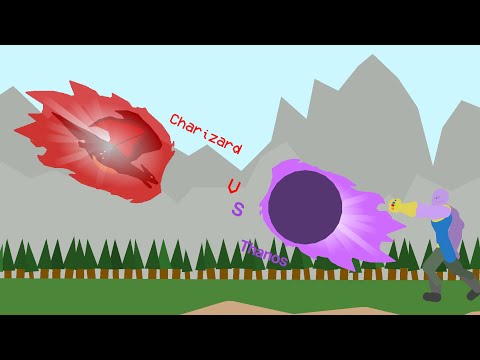 Charizard VS Thanos (Street Scrap)| GameFreak/Nintendo Vs Marvel/Disney
