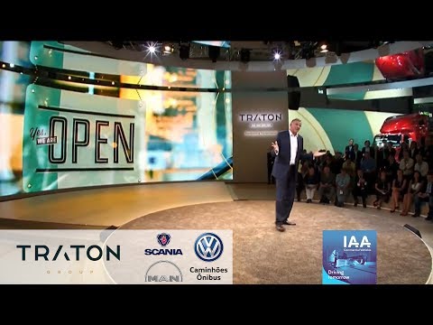 Traton Group Press Conference at the IAA 2018 in Hannover (Formerly Volkswagen Truck & Bus)