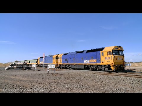 7733V Pacific National Grain Train (4/4/2023) - PoathTV Australian Railways