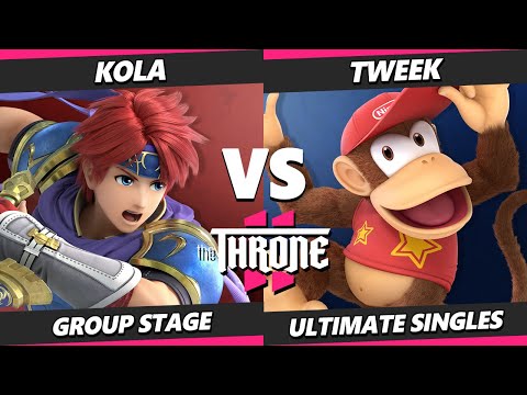 The Throne 2 - Tweek (Diddy Kong) Vs. Kola (Roy) Smash Ultimate - SSBU