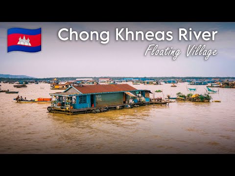 Chong Khneas River and floating Village Siem Reap Cambodia