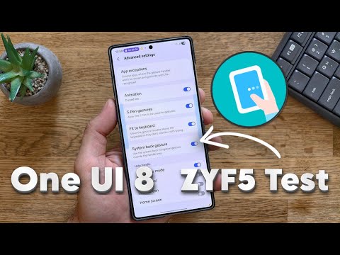 Samsung One Hand Operation + Now Updated to support new Predictive Back Gesture One UI 8