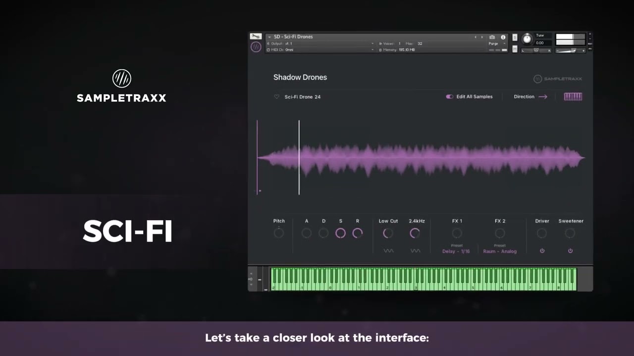 SampleTraxx Shadow Drones [KONTAKT] - Video thumbnail