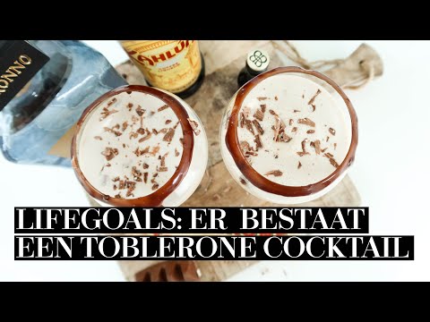 Lifegoals: er bestaat een Toblerone cocktail | AMAYZINE.COM