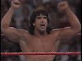The Dragon Ricky Steamboat Vs Col Mustafa WWF All American Wrestling 9 8 91