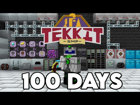 100 Days on Tekkit (Modded Minecraft Movie)