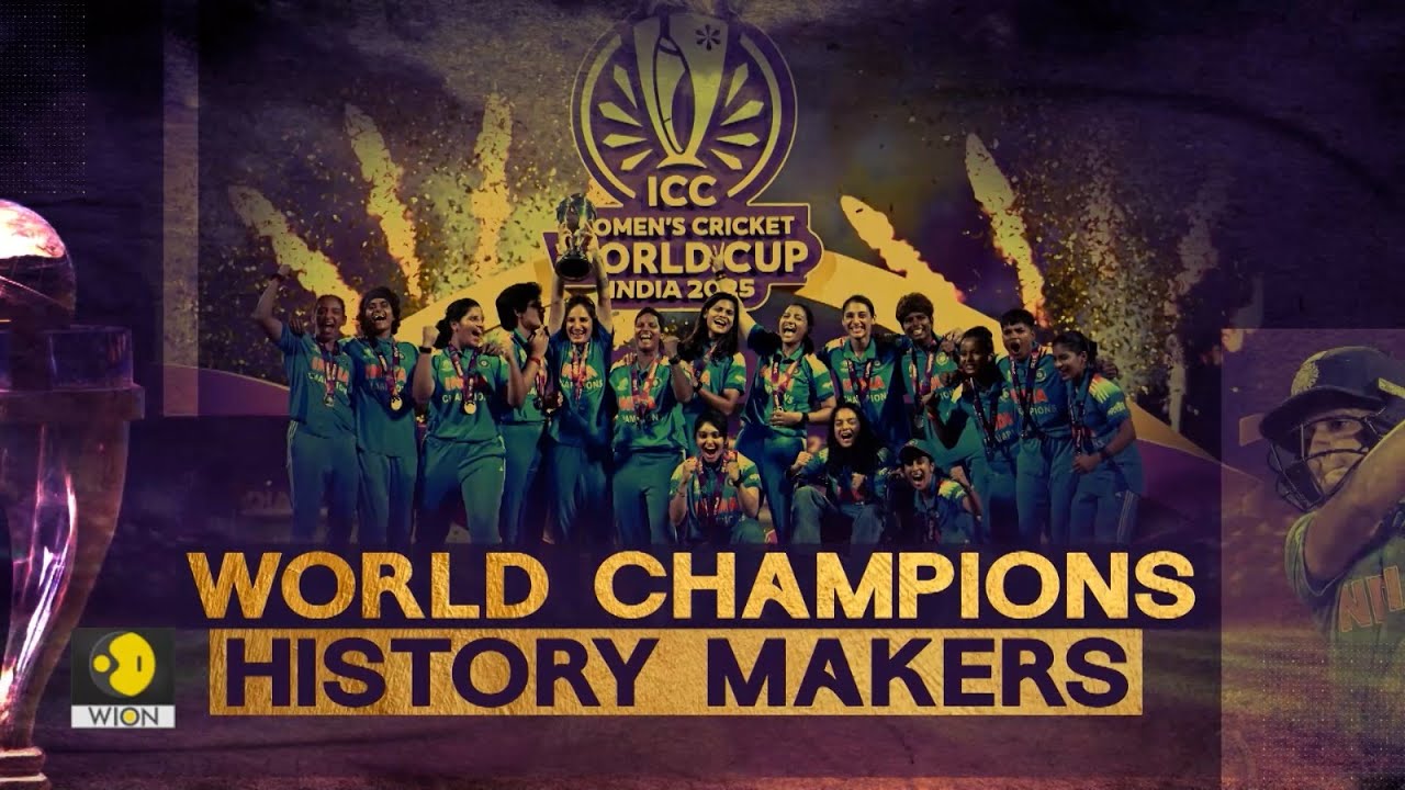 ICC Women's World Cup 2025: India Beats South Africa for Historic First World Cup Title | WION PROMO