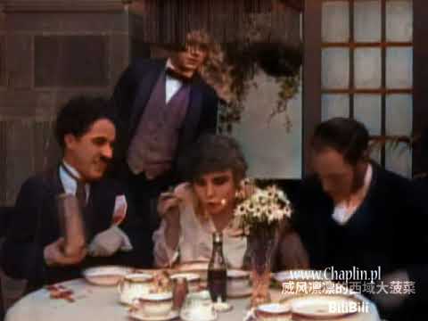 Charlie Chaplin Jitney Elopement1915 AI Colorized