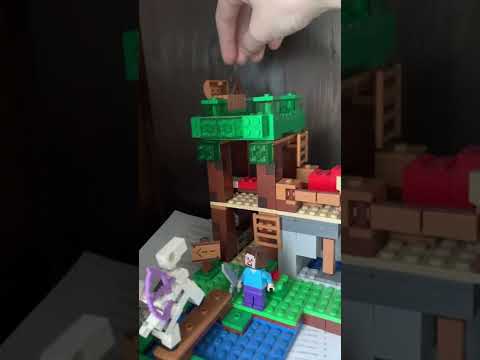 Lego Minecraft review for The Skeleton Attack