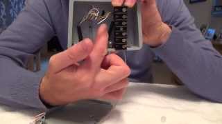 How to install a BT66 External telephone junction box.