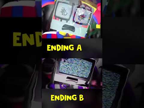 ENDING A vs. B 🎵 The Amazing Digital Circus Music Video - "Wacky World"#shorts