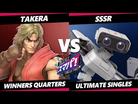 Sumapa 74 - takera (Ken) Vs. sssr (ROB) SSBU Ultimate Tournament