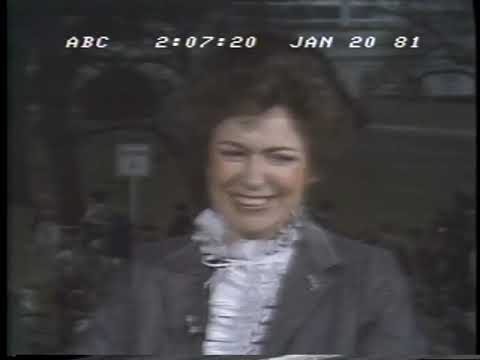 ABC News Presidential Inaugural of Ronald Reagan 1981  6