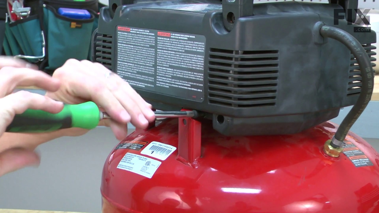 Replacing your Porter Cable Compressor BELT TIMING