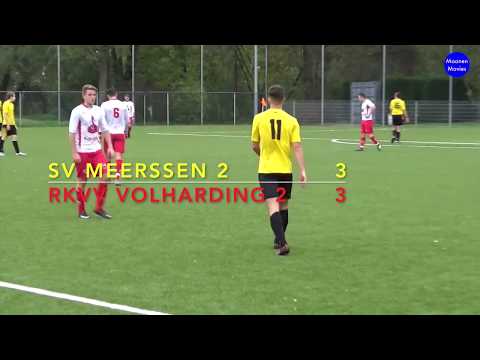 Hoogtepunten SV Meerssen 2-RKVV Volharding 2 05-11-2017