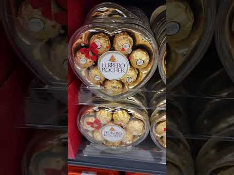 ❤️🍫 FERRERO ROCHER HEART Chocolate #shorts #short #viral #love