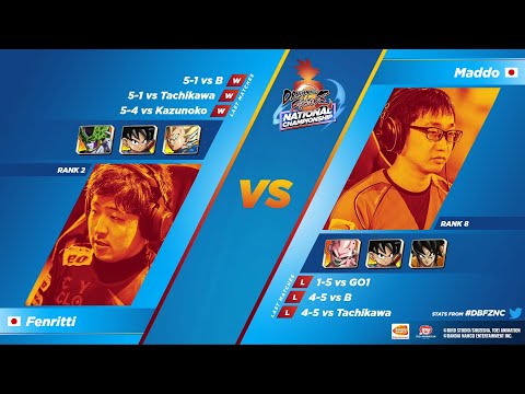 FENRITTI vs MADDO - FT5 | Liga Nacional - Japón - Semana 6 | Dragon Ball FighterZ