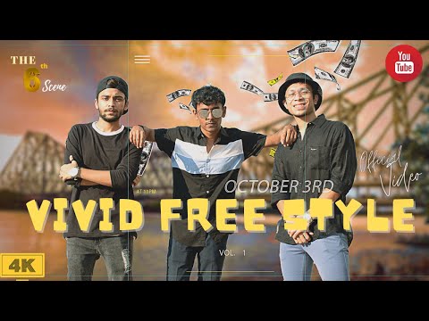 Vivid Freestyle Rap l Kolkata Cypher || Ft. R Teez, Elvis Marques & IVAAN |Rap Video | The 6th Scene