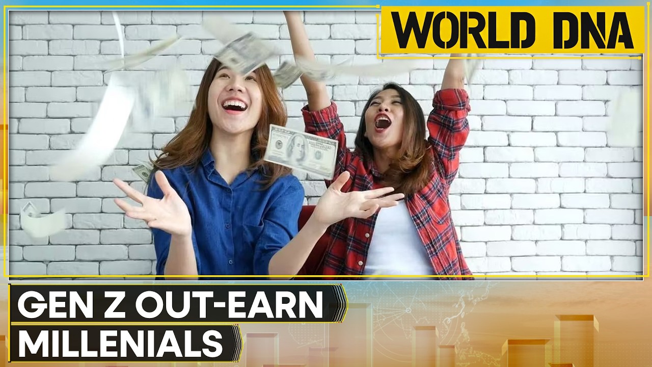 Gen Z Beating Millennials? New Study Reveals Surprising Income Gap | WION World DNA