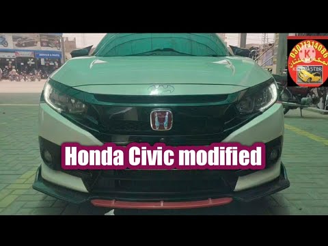 Honda Civic Fc5 | TypeX Body Kit \\ Demon Eyes - Modifiye#@by al makkah auto multan😘