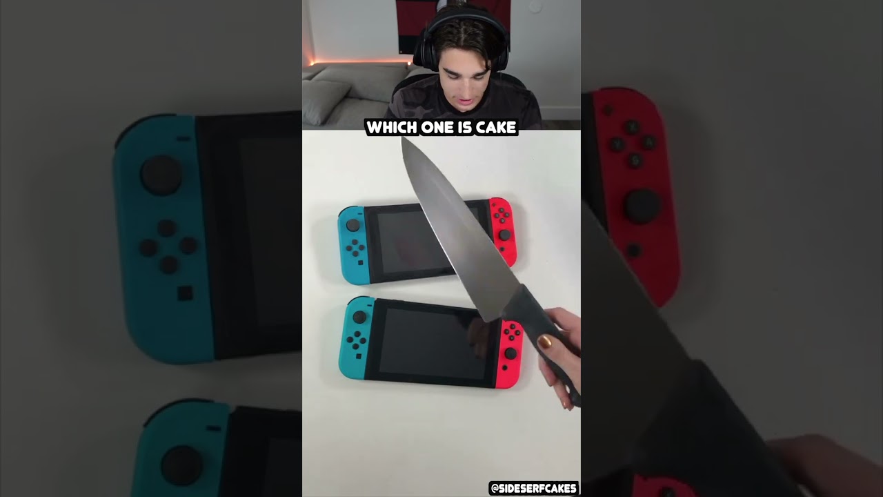 Nintendo Switch Cake or Fake Challenge