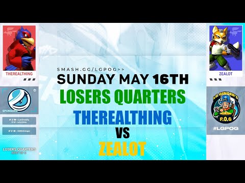Losers Quarters - TheRealThing vs Zealot - LG Ginger's Pot O' Gold: May