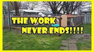 How To Build a Fence Out of Wood and Chain link!