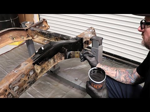 Applying four Important Products to Keep Rust Away from your car or truck project.