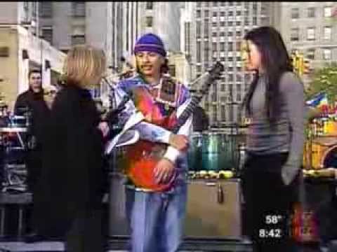 Michelle Branch & Santana - The Game Of Love (Live @ Today Show 20021022)