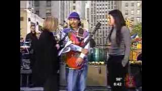 Michelle Branch &amp; Santana - The Game Of Love (Live @ Today Show 20021022)