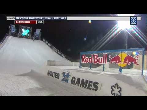 Gus Kenworthy - Winter X Games 16 - Slopestyle Finals Run 1