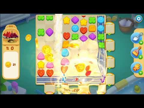 Matchington Mansion Level 885 - 889 | MICRO GAMEPLAY HD