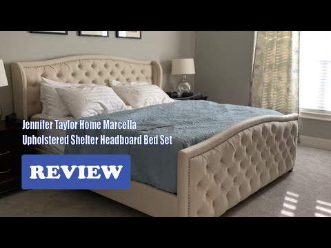 Jennifer Taylor Home Marcella Upholstered Shelter Headboard Bed Set - Review 2024