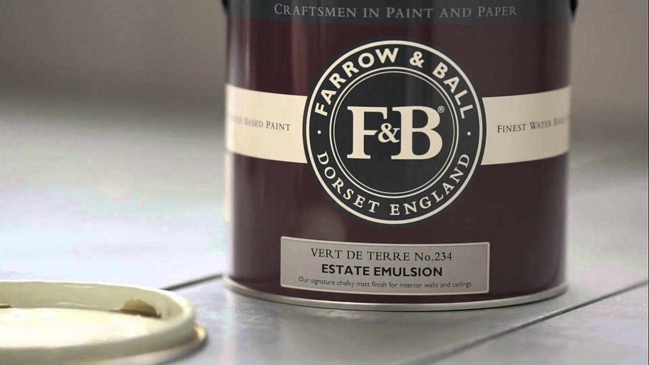 Краска Farrow & Ball цвет Vert De Terre 234