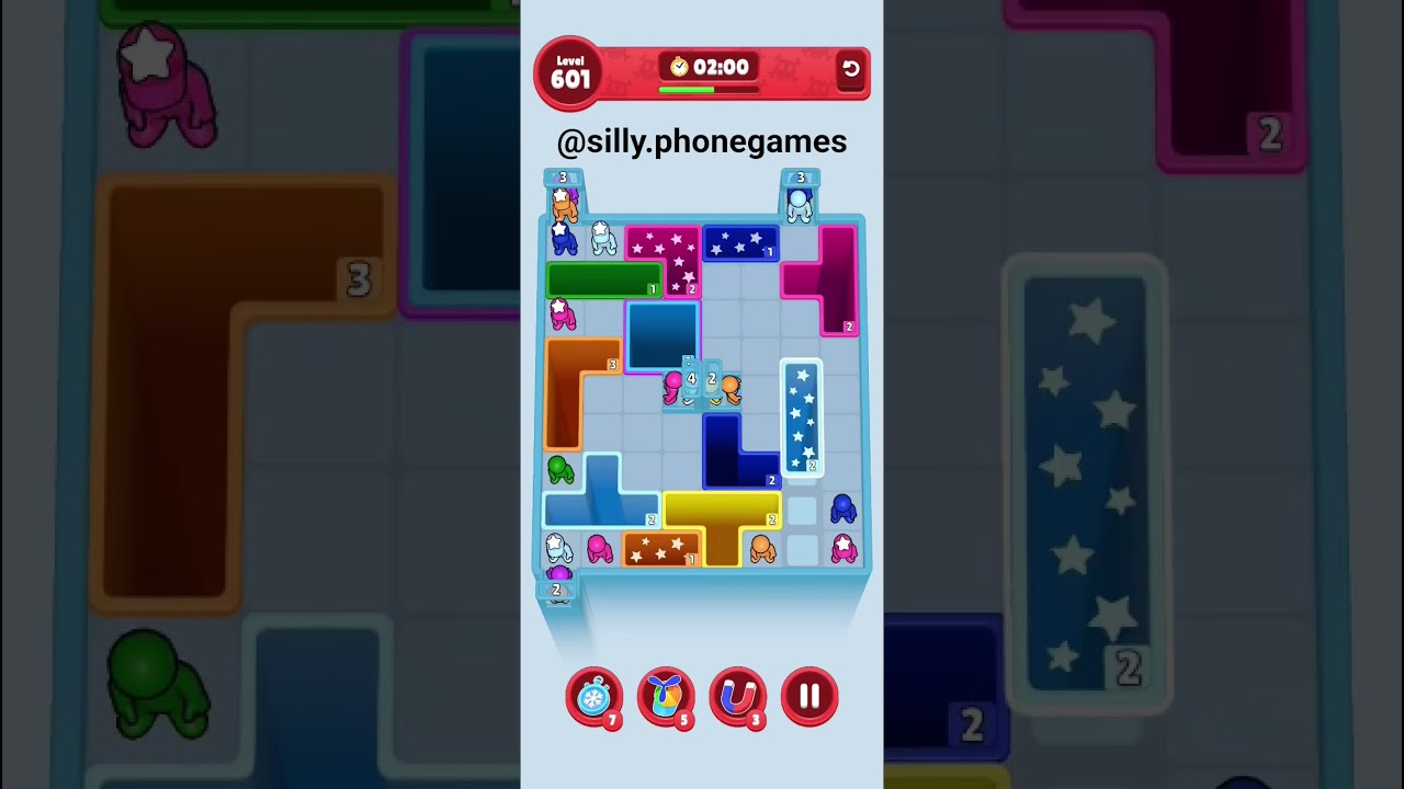 Drop Away Level 601 Walkthrough Solution