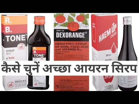 Specifications of iron syrup