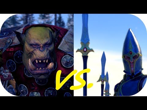Total War: Warhammer II 💀 Fight Club 🎃 Orc Boyz vs. Spearmen